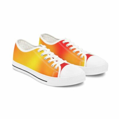 Vibrant Gradient Low Top Sneakers